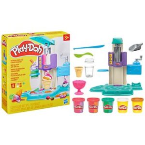 Play-Doh Pâte à Modeler Mes Glaces Arc-En-Ciel - Set Creativo