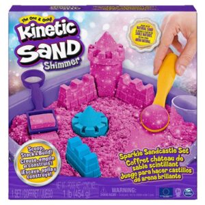 Kinetic Sand Castello di Sabbia Rosa Shimmer