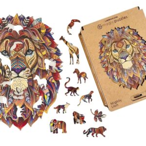 Puzzle in Legno Leone Possente 76309