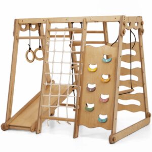 Parco Giochi 6in1 con Altalena e Scivolo