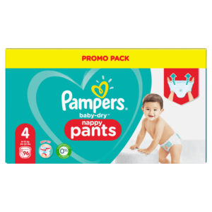 Pampers Baby Dry Pannolini Taglia 4, 9-14 kg, 174 Pannolini