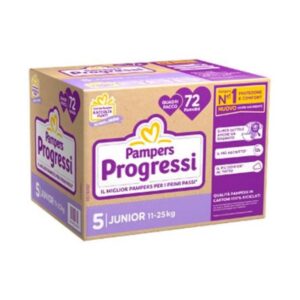 Pannolini Pampers Progressi Junior Taglia 5
