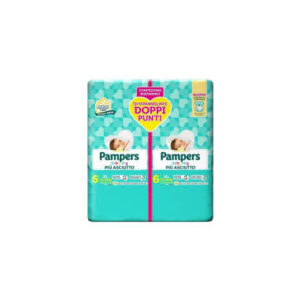 Pampers Pannolini Baby Dry Duo Downcount - Taglia 4, 152 Pannolini