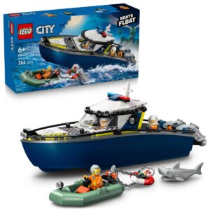 LEGO City Inseguimento Motoscafo Polizia