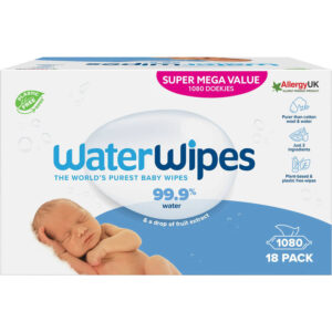 Salviette WaterWipes per Neonati, Confezione da 60