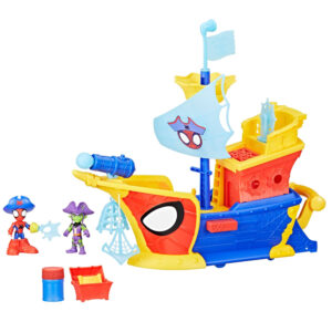 Hasbro Spider-Man Water Web Nave - Giocattolo Acquatico